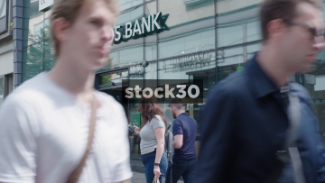 Lloyds Bank On Market Street In Manchester, UK