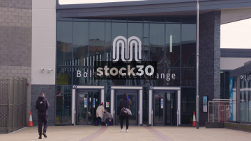 Entrance To Bolton Bus Interchange, UK