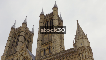 Spires Of Lincoln Cathedral, UK