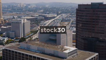 View Of Hollywood Freeway, Los Angeles, California, USA
