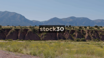 Mountain Range Near State Route 87, Arizona, USA