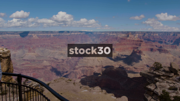 The Grand Canyon Viewed From Mather Point, Arizona, USA, Clip 10